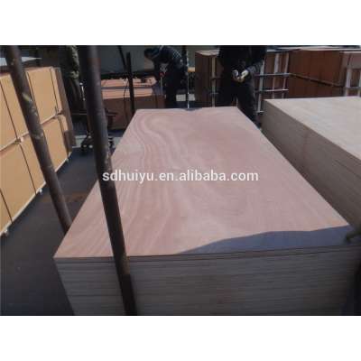 Premium 2.5-18mm BB/BB grade Sapele Plywood for Mexico market