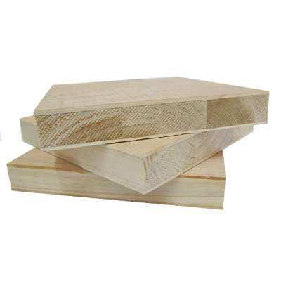 Melamine paper faced block board for 16*1220*2440mm, E2 Glue, poplar wood